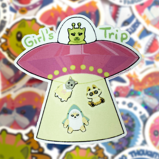 Girl's Trip Sticker