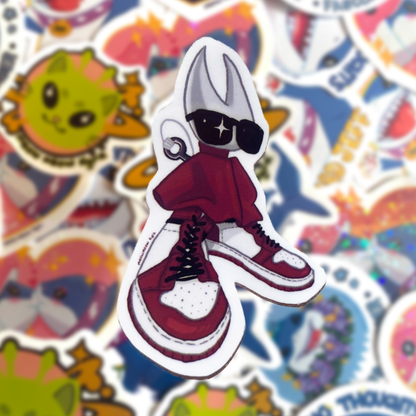 Big Shoes Hornet Sticker