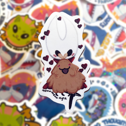 Hornet and Flea Sticker