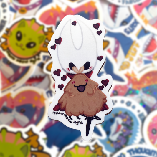 Hornet and Flea Sticker