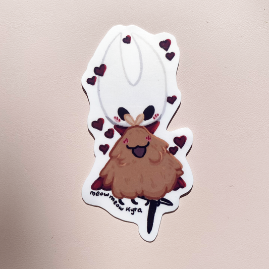 Hornet and Flea Sticker