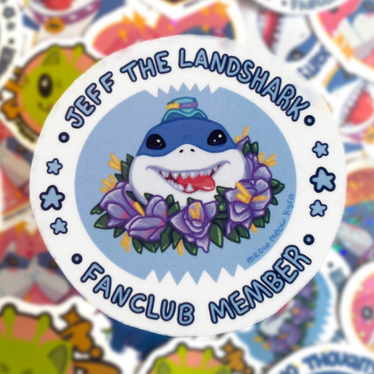 Jeff Fanclub Sticker