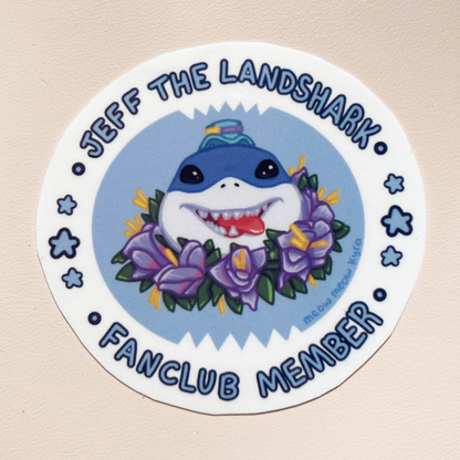 Jeff Fanclub Sticker
